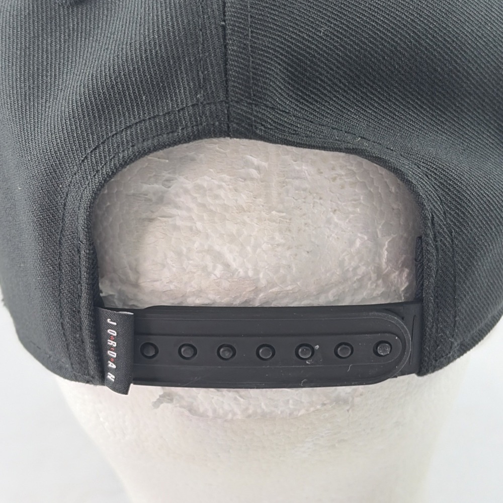Nike Air Jordan Jumpman Pro Hat Cap Snap Back Black White Logo One Size A - Picture 6 of 14